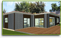 View Eco-House Plan: Solabode Mk2 3BR + Garage
