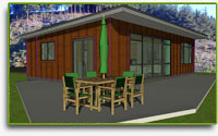 View Eco-House Plan: Solabode Mk2 1BR + Carport