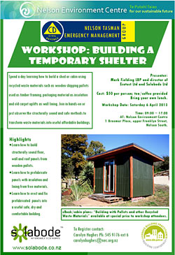 Workshop - Building a Temporary Shelter