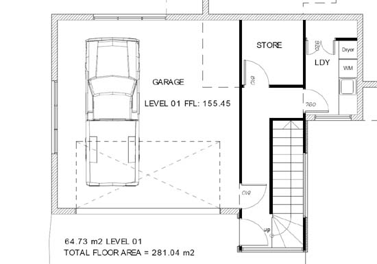 Level One Floor Plan