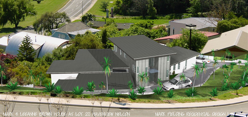 Street view of Brown house