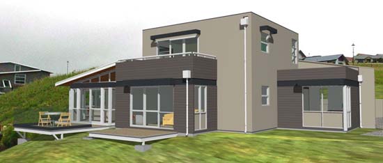Freeman Rendering from South West
