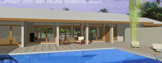 Courtyard and pool